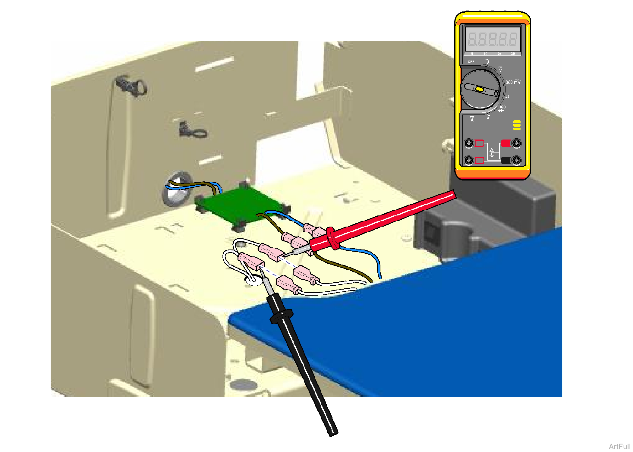 204 and 604 Table Drawer Heater System HeaterPlate Test